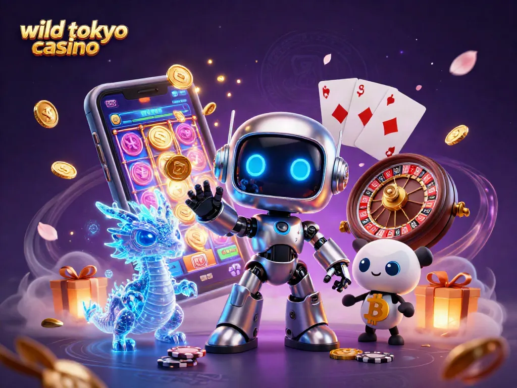 Experience thrilling gameplay at wild tokyo casino with dynamic slot games and vibrant casino elements.