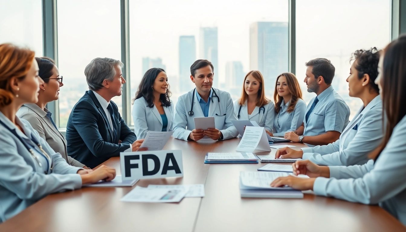 Interazione con un fda agent usa in un ambiente professionale durante una riunione.
